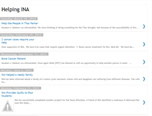 Tablet Screenshot of helpingina.org